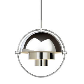 Gubi - Multi-Lite Suspension Lamp Ø25.5cm Frame Chrome