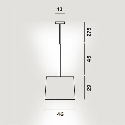 Foscarini - Twiggy Grande - Suspension - dessin au trait