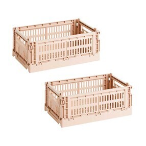 HAY - Colour Crate Korb recycelt S 2er Set