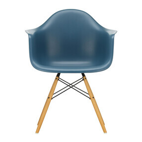 Vitra - Eames Plastic Armchair DAW RE Golden Maple Base