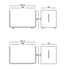Magis - Elysée Shelving System - line drawing