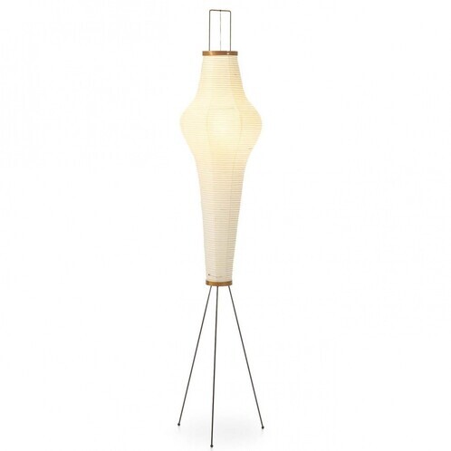 Vitra - Akari 14A - Lampadaire - papier/bambou/châssis fer