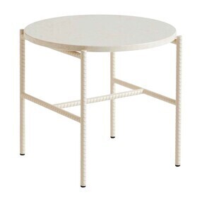 HAY - Table d'appoint Rebar marbre Ø45cm