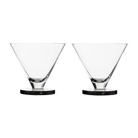 Tom Dixon - Set de 2 verres á cocktail Puck