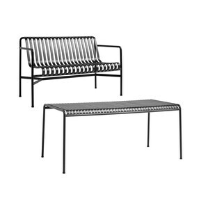 HAY - Palissade tuinset tafel + dining tuinbank