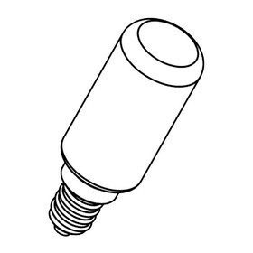 Flos - LED E14 TUBE 8W dimmbar