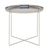 e15 - e15 CM05 Habibi - Plateaux / desserte CM05 - inox/poli/Ø 57cm/H 47cm