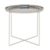 e15 - e15 CM05 Habibi - Plateaux / desserte CM05 - inox/poli/Ø 57cm/H 47cm