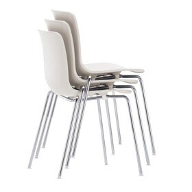 Vitra - Aktionsset Hal RE Tube Stuhl stapelbar 4er Set