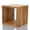 Jan Kurtz - Cubus - Table d'appoint / tabouret bois