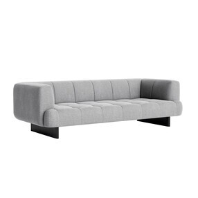 HAY - Quilton Lift 3-zitsbank onderstel zwarte eiken