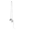 Flos - Aim Small LED Pendelleuchte - weiß/matt/Ø 17cm / 2700K / 1020lm/inkl. Schukostecker