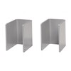müller möbelwerkstätten - Rolf Heide stapelliege - Clippaar - aluminium/for clip on sides/to combine 2 beds together