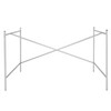 Richard Lampert - Eiermann 1 Table Frame eccentric - silver/incl. Set Height Adjustment/eccentric/110 x 66 x 66cm
