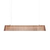 Secto Design - Owalo 7000 LED Suspension Lamp - walnut natur/veneer/2800K/1000lm/cable clear