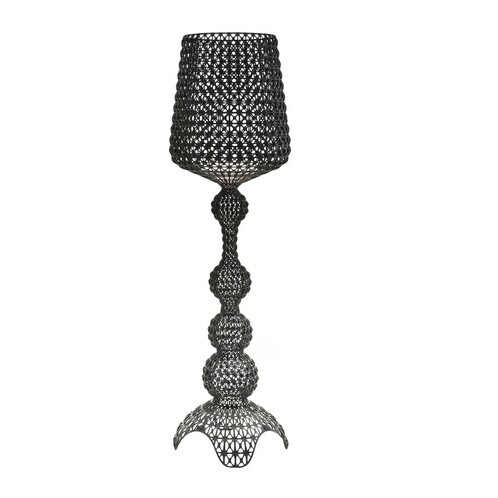 Kartell - Kabuki Outdoor  LED Floor Lamp H:165cm - black/H x Ø: 166 x 50cm