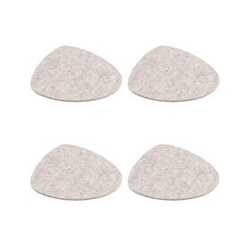 HEY-SIGN - Set de 4 dessous-de-verre Stone 15x13cm