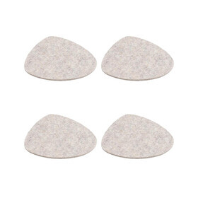 HEY-SIGN - Stone Glass Coaster Set of 4 15x13cm