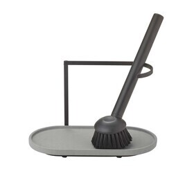 Blomus - Organisateur de rinçage avec brosse à vaisselle Dhuva