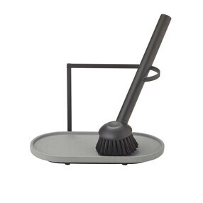 Blomus - Organisateur de rinçage avec brosse à vaisselle Dhuva