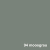 Vitra - Belleville Armchair Plastic Outdoor - moos grey/polyamide seat shell/lower frame black