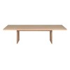 e15 - e15 TA23 Ashida - Table de salle à manger - chêne/blanc pigmentée/LxPxH 270x92x75cm