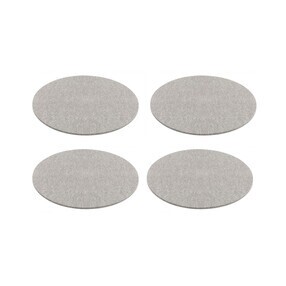 HEY-SIGN - Glass Coaster Set of 4 Ø 9cm