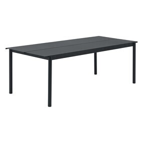 Muuto - Linear Steel tuintafel 220x90cm