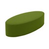 Softline - Bon-Bon- Pouf L - limetten-groen/stof vilt 855/BxHxD 120x33x50cm/bekleding afneembaar