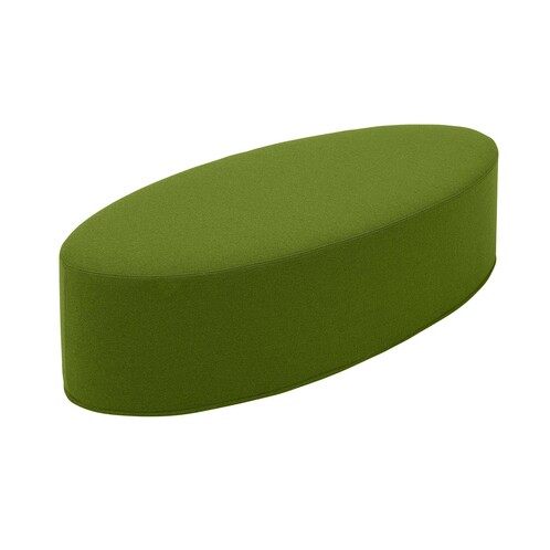 Softline - Bon-Bon Pouf L - limetten-grün/Stoff Filz 855/BxHxT 120x33x50cm/Bezug abziehbar
