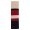 Nanimarquina - Mélange Colour 3 Kilim / Wool Carpet - black - white - red/80x240cm
