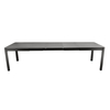Fermob - Ribambelle XL Tisch mit 3 Einlegeplatten - lakritz schwarz/149-290x 74 x 100cm