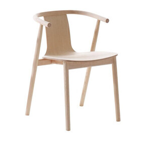 Cappellini - Chaise avec accoudoirs Bac