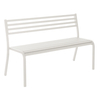 emu - Segno Garden Bench 128x59cm - white/powder-coated/WxHxD 128x81x59cm