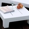 Vondom - Jut bijzettafel 60 - wit/mat