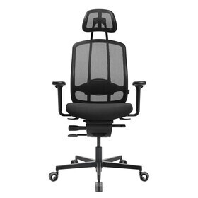 Wagner - Édition limitée noire chaise de bureau AluMedic