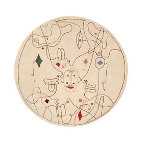 Nanimarquina - Silhouette Tufting Rug Ø 200cm