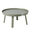 Muuto - Around Beistelltisch groß - grün - dusty green/Ø 72cm