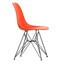 Vitra - Eames Plastic Side Chair DSR onderstel zwart