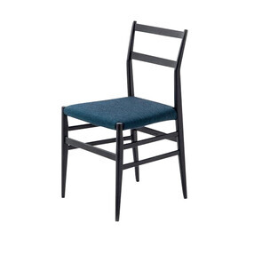 Cassina - Chaise avec siège rembourré 646 Leggera