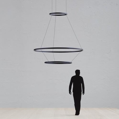 Luceplan - Compendium Circle LED - Suspension Ø110cm