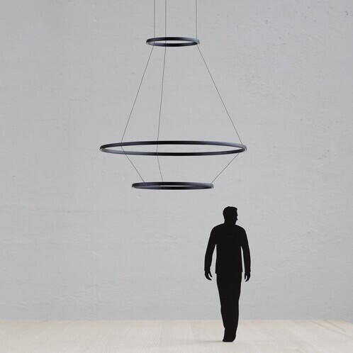 Luceplan - Compendium Circle LED - Suspension Ø110cm