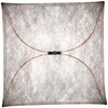 Flos - Ariette 1 - Applique Murale/ Plafonnier - naturel / 80x80cm/textile/ métal