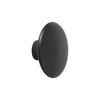 Muuto - The Dots Hooks XS - black/Ø 6,5cm