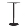 la palma - Brio Mobile 72-102 Bistro Table Ø60cm - black Fenix/frame black/Ø60cm/H: 72 - 102cm
