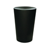 Moooi - Moooi Container Hocker - schwarz/Polyethylen/Ø30cm/H45cm