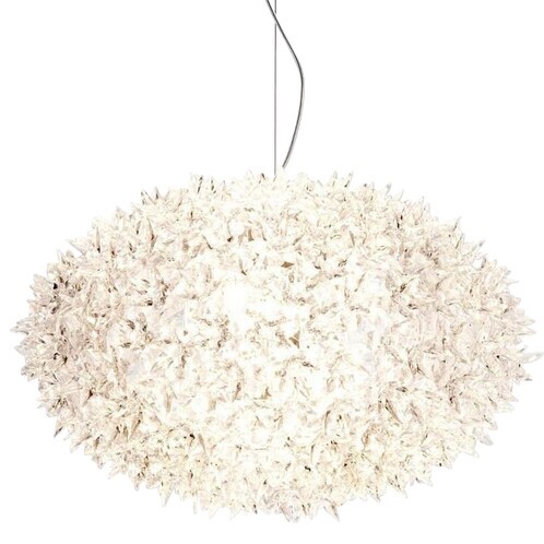 Kartell - Big Bloom Suspension Lamp - transparent/transparent
