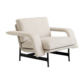 &Tradition - Meantime AV29 Lounge Chair Frame Black