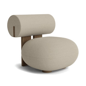NORR 11 - Hippo fauteuil onderstel licht gerookt eiken