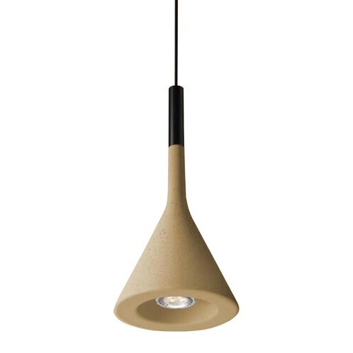 Foscarini - Aplomb GU10 Pendelleuchte - gelb/H 36cm/ Ø 17cm/Vorgängermodell